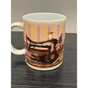 Vintage Stitch In Time By Revelations Coffee Mug Tea Cup Vintage Sewing Machine